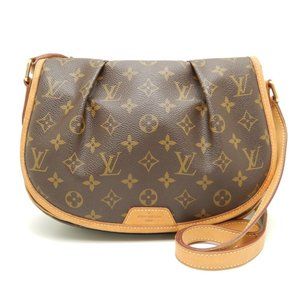 Louis Vuitton Monogram Menilmontant PM Brown